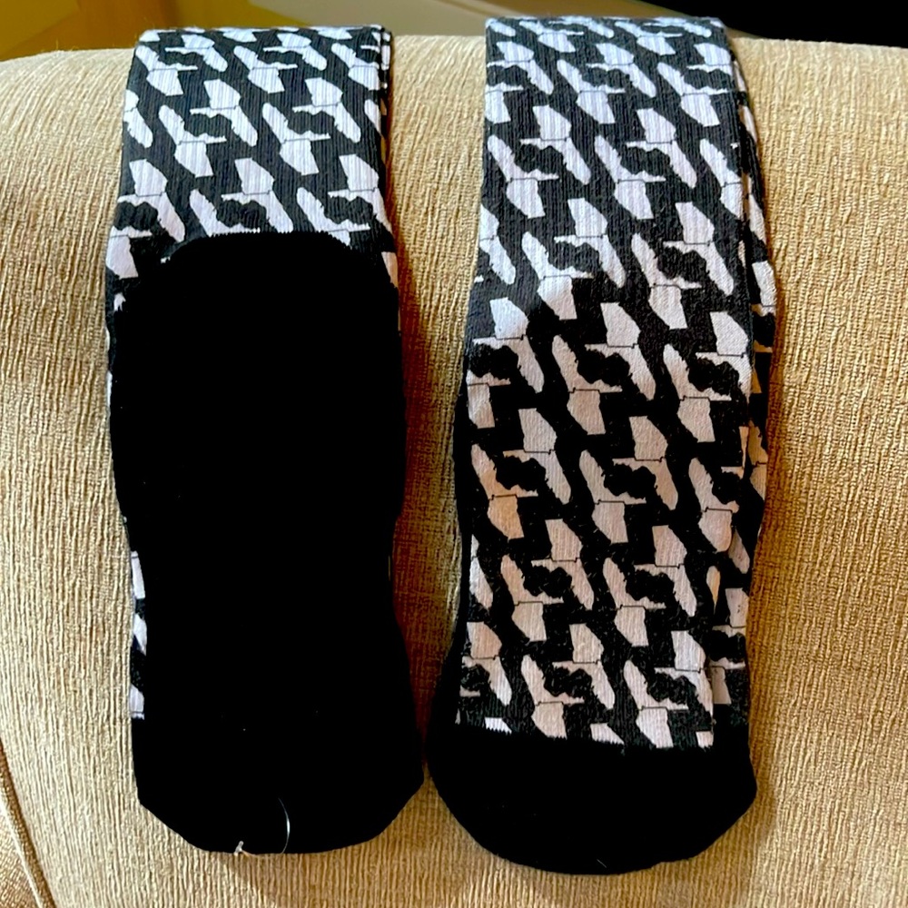 Two pair of Florida Georgia Line socks from VIP package at concert